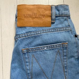 NWOT Marc Jacobs 5 pocket jean w/ lips patch sz 25